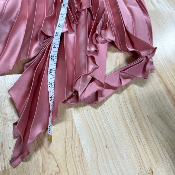 Elegant Pink Halter Maxi Dress - Picture 8 of 11